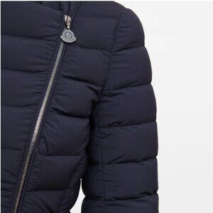 Moncler - Navy Anastasia Down Jacket/Coat, Size US3, M/L